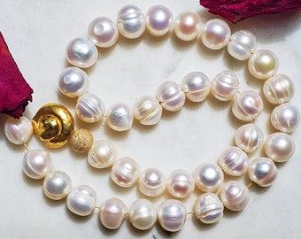 Genuine Baroque Pearl Choker, Baroque Pearl Necklace, Genuine Fresh Water Pearl Necklace, Real Fresh Water Pearl, June Birthstone