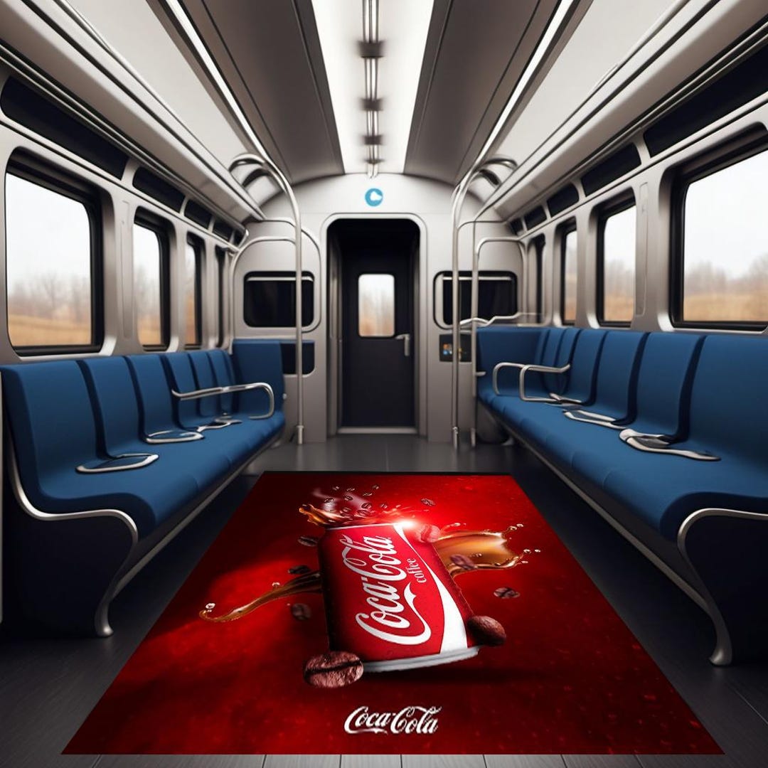Soda Rug,coca Cola Decor,beverage Rug,red Soda Carpet,soft Drink Mat ...