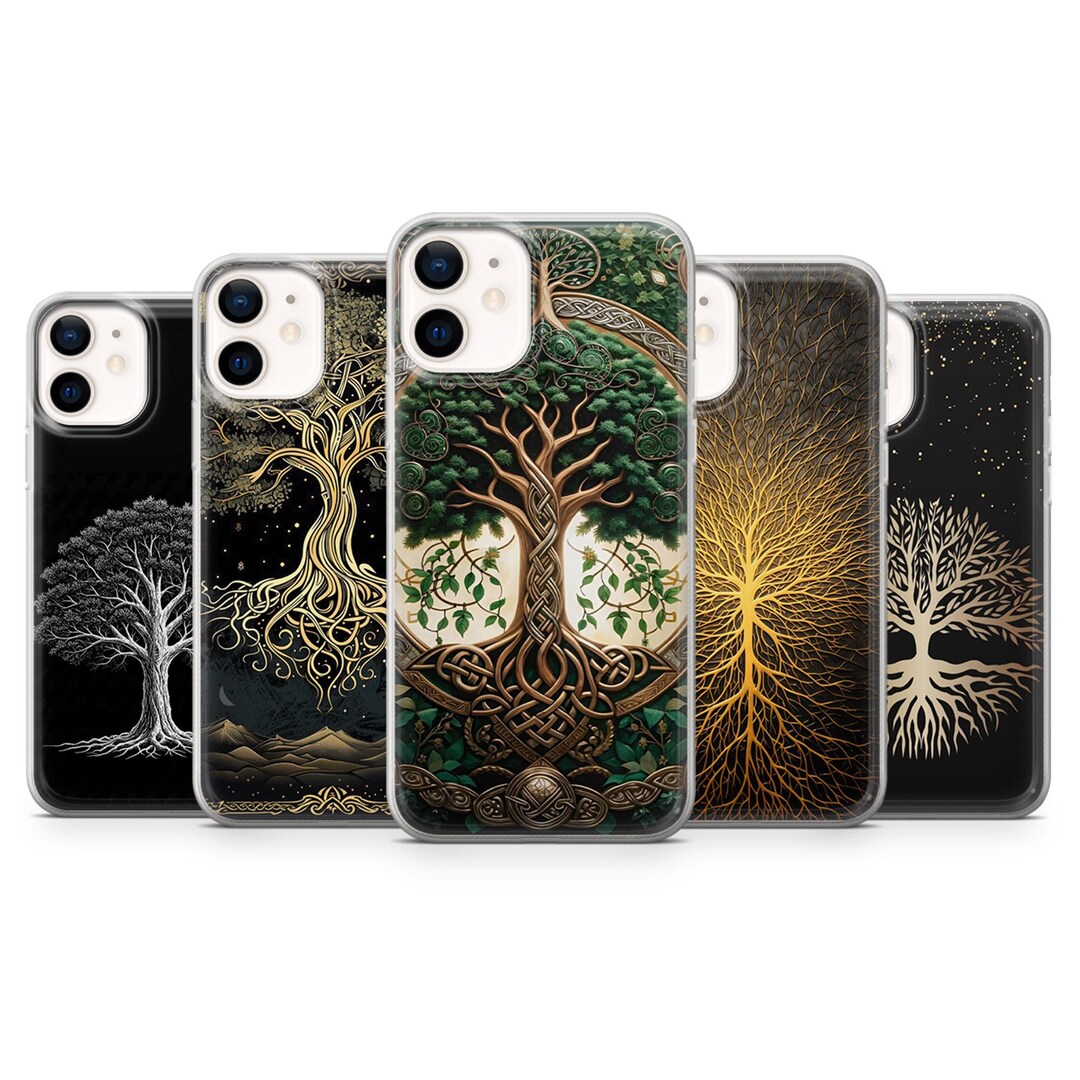 Sacred Tree Phone Case Tree of Life Tree for iPhone 17pro, 16, 15, 14 ...