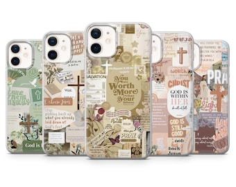 Bible verse Phone Case Christianity God for iPhone 17Pro, 16, 15, 14, 13, 12, Samsung S25, S24, S23Fe, S22, A16, A26, A56, Pixel 10, 9Pro