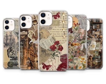 Book lover Phone Case Book Novel for iPhone 17Pro, 16, 15, 14, 13, 12, Samsung S25, S24, S23Fe, S22, A16, A26, A56, Pixel 10, 9Pro