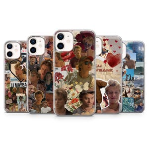 Custodia per telefono JJ OBX Maybank per iPhone 16E, Pro, 15, 14, 13, 12, Samsung S25, S23FE, S24FE, A16, Pixel 9Pro, 8A