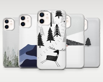 Nordic Minimalism Phone Case Outdoors Aesthetic Cover for iPhone 18Pro 17 16 15 14, 13, Samsung S26, S25, S24, S23Fe, A16, A56, Pixel 11, 10