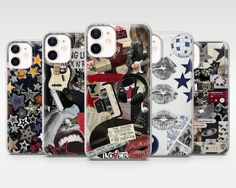 Etui na telefon Y2k Star Girl w estetycznym wzorze do iPhone'a 17Pro, 16, 15, 14, 13, 12, Samsunga S25, S24, S23Fe, S22, A16, A26, A56, Pixela 10, 9Pro