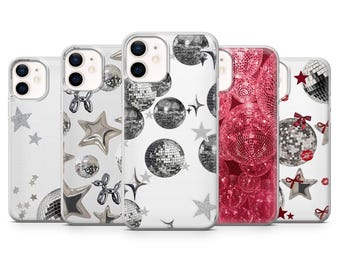 Disco Ball Phone Case Party Shiny Cover for iPhone 18Pro, 17, 16, 15, 14, 13, Samsung S26, S25, S24, S23Fe, A16, A56, Pixel 11, 10