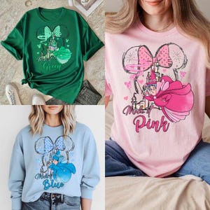 Sleeping Beauty Fairy Godmother PNG, Flora Fauna Art, Make It Blue Pink Green, Watercolor Aurora PNG, Disney Movie Digital File