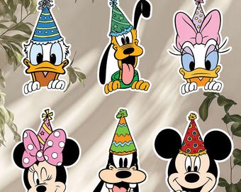 Mickey Birthday Theme PNG, Mickey Birthday Art, Prom Magnet PNG, Senior 2025, Class Of 2025 Art, Disney And Friends PNG, Mickey Cruise File