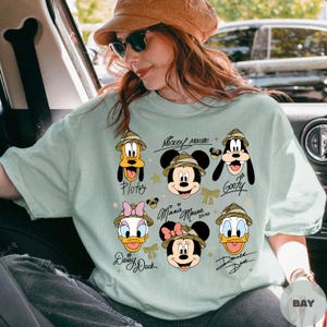 Animal Kingdom Signatures PNG, Mouse And Friends Let's Get Wild Png, Retro Magic Kingdom Png, Disneyy Vintage Safari Wild Life Png