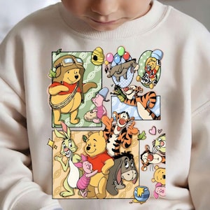 Winnie The Pooh PNG, Pooh And Friends, Friends Trip PNG, Vintage Winnie The Pooh PNG, Pooh Instant Digital Download, Pooh Bear Sublimation