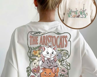 The Aristocats Marie Toulouse Berlioz Png, Aristocats Png, Marie Cat Png, Family Vacation Png, Family Trip, Family Shirt, Instant Download