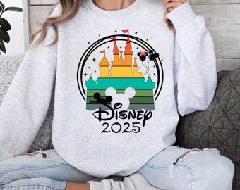 Disney Castle 2025 PNG, Disneyland Trip 2025, Disney Mickey & Friends PNG, Magic Kingdom Art, Disney Family Vacation, Gift For Disney Fans