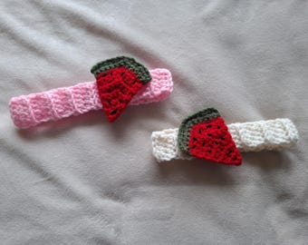 Watermelon Slice Baby Headband Crochet Pattern | Easy Beginner Pattern | Quick Crochet Project | Comfortable Stretch Fit