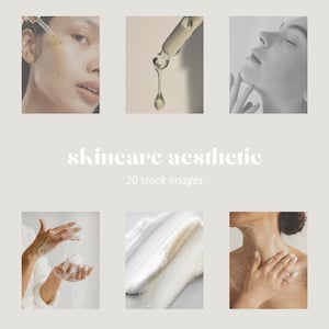 Holistic Skincare Stock Images