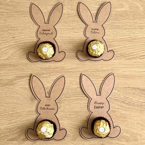 Druckvorlage Ostern Osterhase Platzdeko zum Ausdrucken