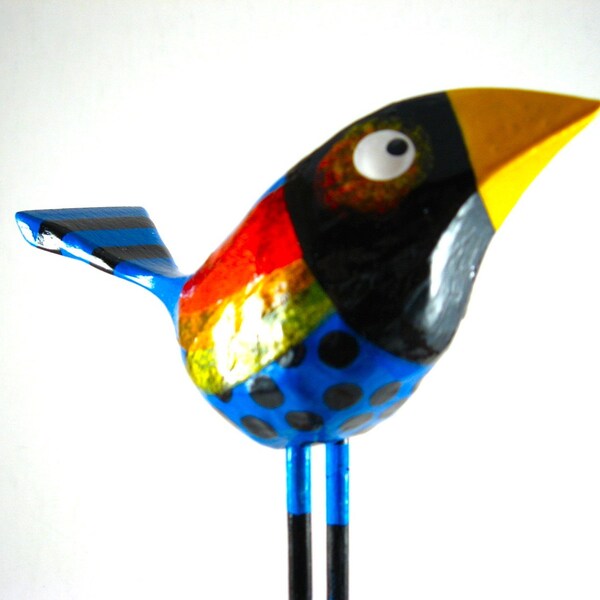 Mixed Media XL Fat Bird No. 1