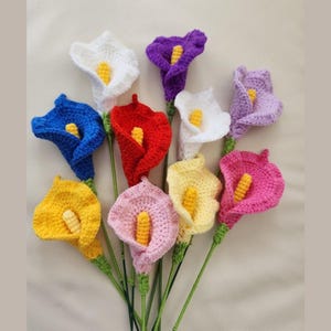 Cara Lily Crochet Pattern, Crochet Flower pattern, Wedding flower ,flower crochet PDF pattern.