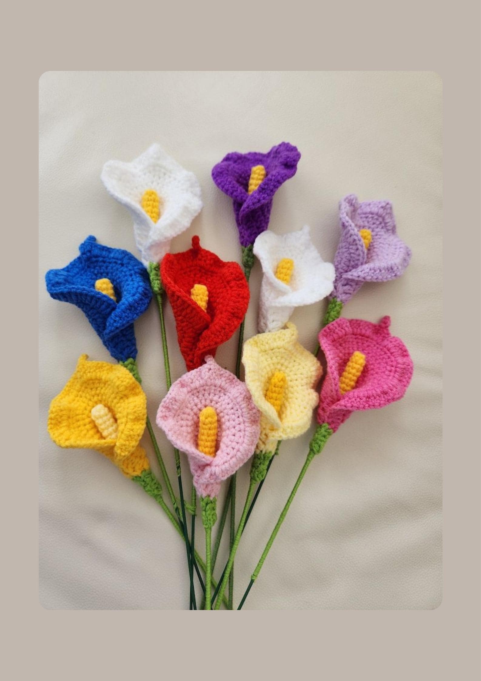 Cara Lily Crochet Pattern, Crochet Flower pattern, Wedding flower ,flower crochet PDF pattern.