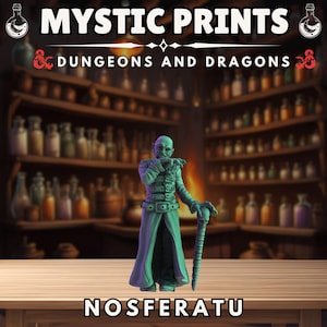 Nosferatu - 3D Printed Resin Mini - Dungeons And Dragons