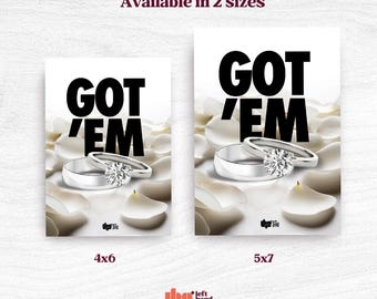 Sneakerhead Wedding Card Bundle: GOT'EM Theme (Digital Download)