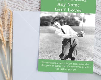 Karto Golf-Geburtstagskarte: Lustige Grußkarte Für Golfer, 14x21 Cm Groß, Für Ihn & Sie