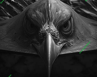 Bandera patriótica de águila, archivos PNG JPEG BMP listos para láser, grabador Glowforge para CNC y corte láser, diseño digital para madera, acrílico y más