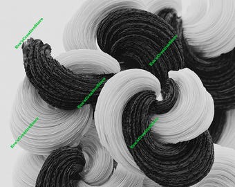 Arte mural abstracto con textura de patrón contemporáneo PNG JPEG para Glowforge, Cricut / Archivo de corte láser / Descarga digital / Grabado en madera y acrílico