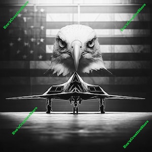 Eagle Patriotic Flag Laser Ready Png JPEG Bmp Files Glowforge Engraver for CNC & Lase Burn Cut Digital Design for Wood Acrylic and more