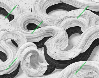 Arte mural abstracto con textura de patrón contemporáneo PNG JPEG para Glowforge, Cricut / Archivo de corte láser / Descarga digital / Grabado en madera y acrílico