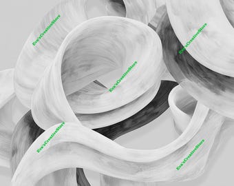 Arte mural abstracto con textura de patrón contemporáneo PNG JPEG para Glowforge, Cricut / Archivo de corte láser / Descarga digital / Grabado en madera y acrílico