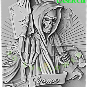 Laser Ready Png Svg Gcode Files Death Glowforge Engraver Cut Digital Design