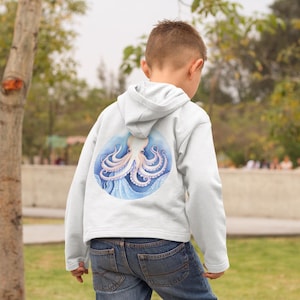 Toddler Cotton Blend Hoodie: Soft Jersey-Lined Pullover