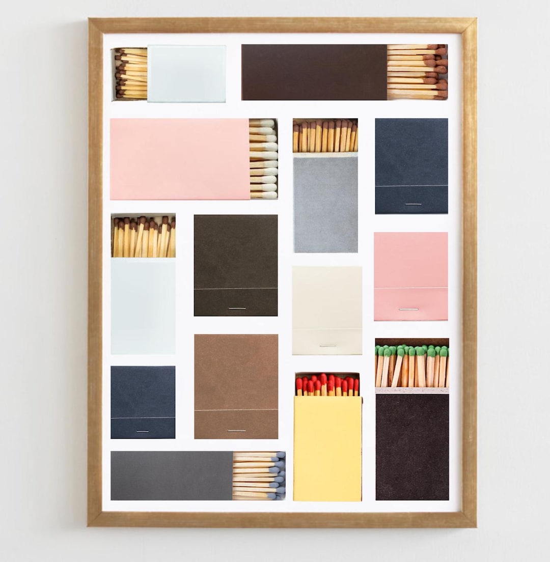 Matchbook Indesign Template Blank Matchbook Template | Create Your Own | Personalized Matches ...