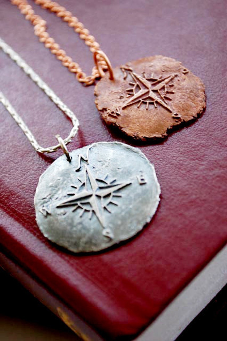 Sconset Rose Voyage Medal Necklace main image 0