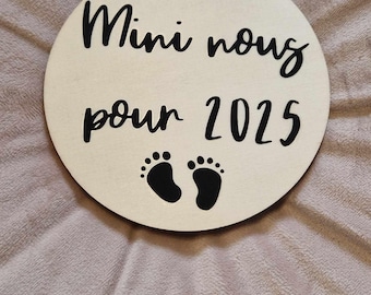 carte annonce grossesse mini nous 2025