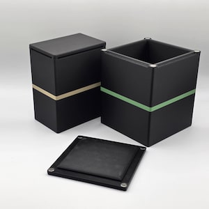 Custom Magnetic Deck Boxes - THICK walled and secure storage - Perfect for Magic: The Gathering, Pokemon, Yu-Gi-Oh! and more!