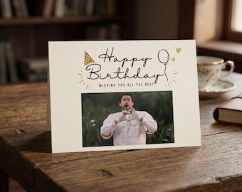 Biglietto di compleanno - Coniglietto cattivo in bianco da stampare