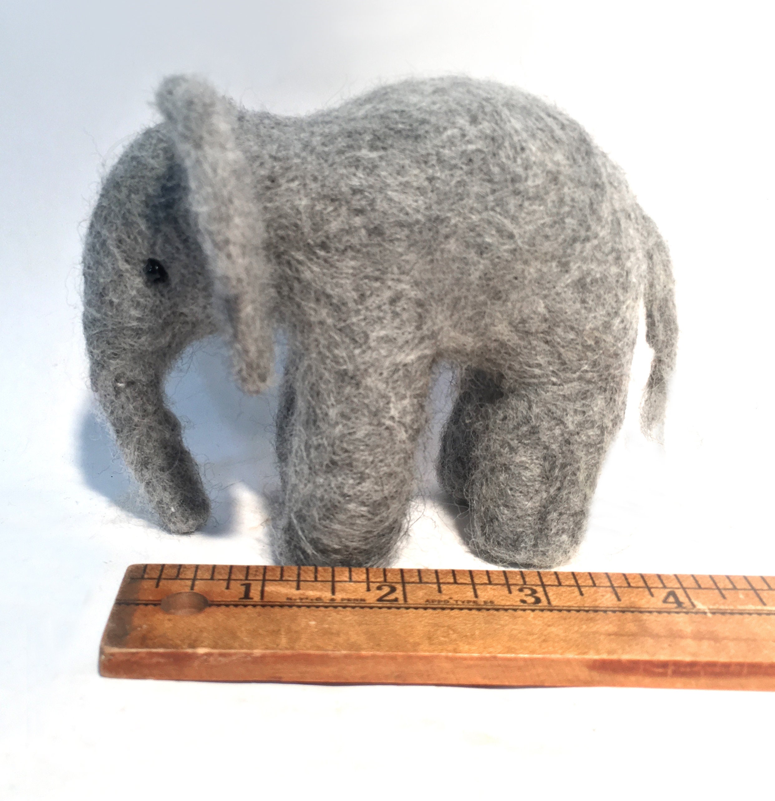 Grey Elephant Needle Felt Kit Starter Kit 