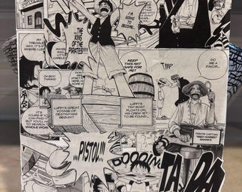 Custom Manga Collage Canvas