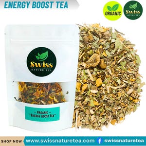 Energy Boost Tea : Herbal and Organic Tea from Switzerland