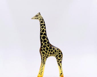 Abraham Palatnik Large Giraffe Lucite Acrylic Sculpture Figurine - Brazil 1970s