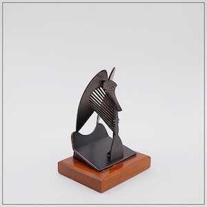 Chicago Picasso Statue Replica 1967, Cubist Sculpture, Original 