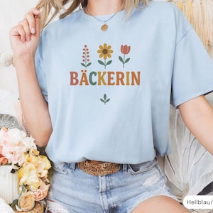 Camiseta de panadero, camiseta de agradecimiento al panadero, camiseta de trabajo de panadero, camiseta de camisa, camiseta de profesión floral, regalo de panadero, camiseta de agradecimiento