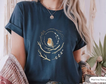 Bird Shirt, Nature Bird Lover Shirt, Gift for Bird Lover, Birds T-Shirt, Nature Lover Shirt, Birds Gift Shirt, Nature Tee