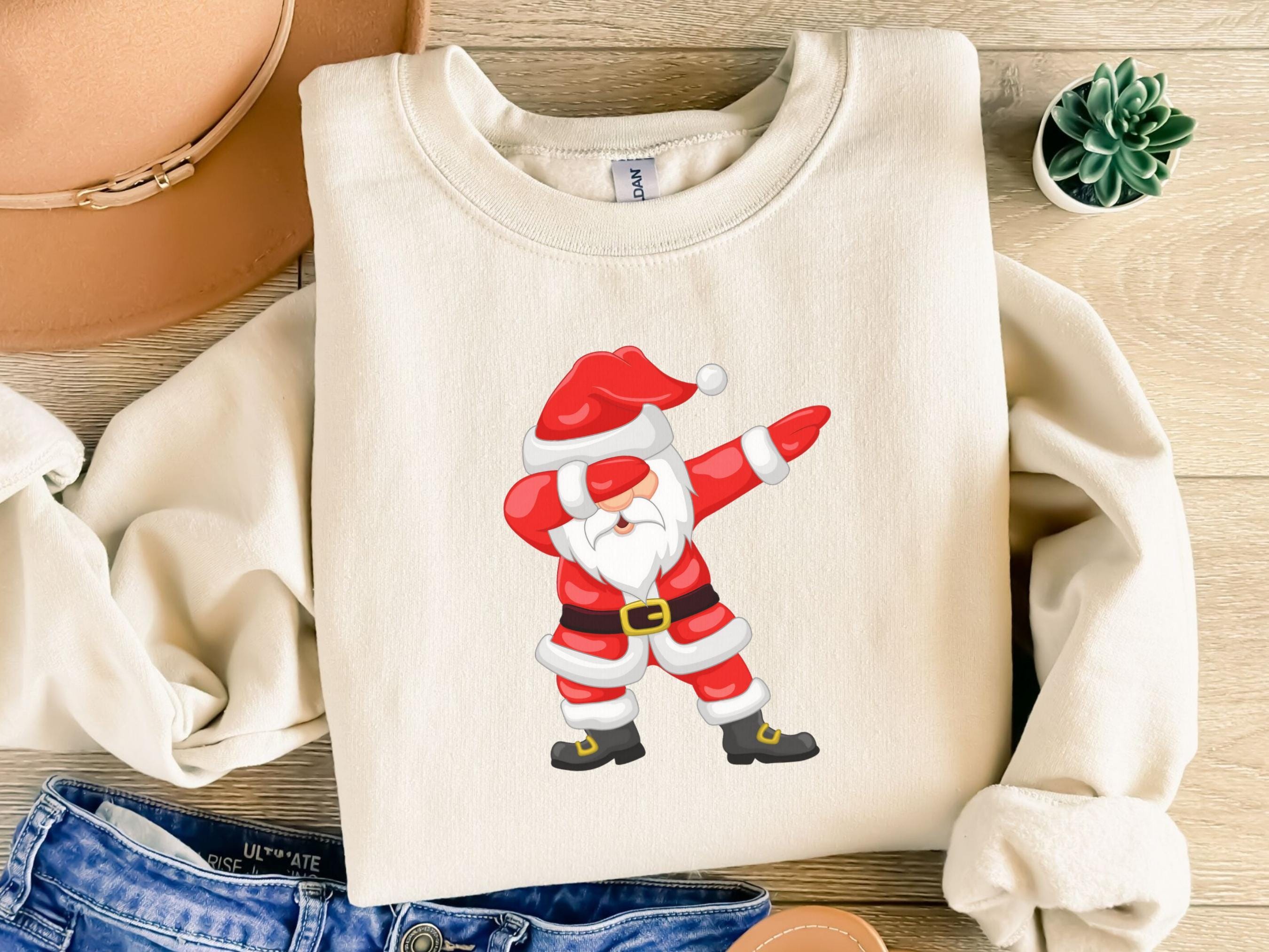 Rapping Santa Sudadera Ligera Con Capucha 