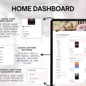 Notion Bookish Dashboard
Organized Reading Journal
Notion Book Database Template
Digital Bookshelf Notion
Book Organization Notion