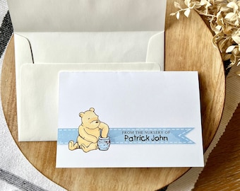 Classic Winnie the Pooh Thank You Card - From the Nursery of