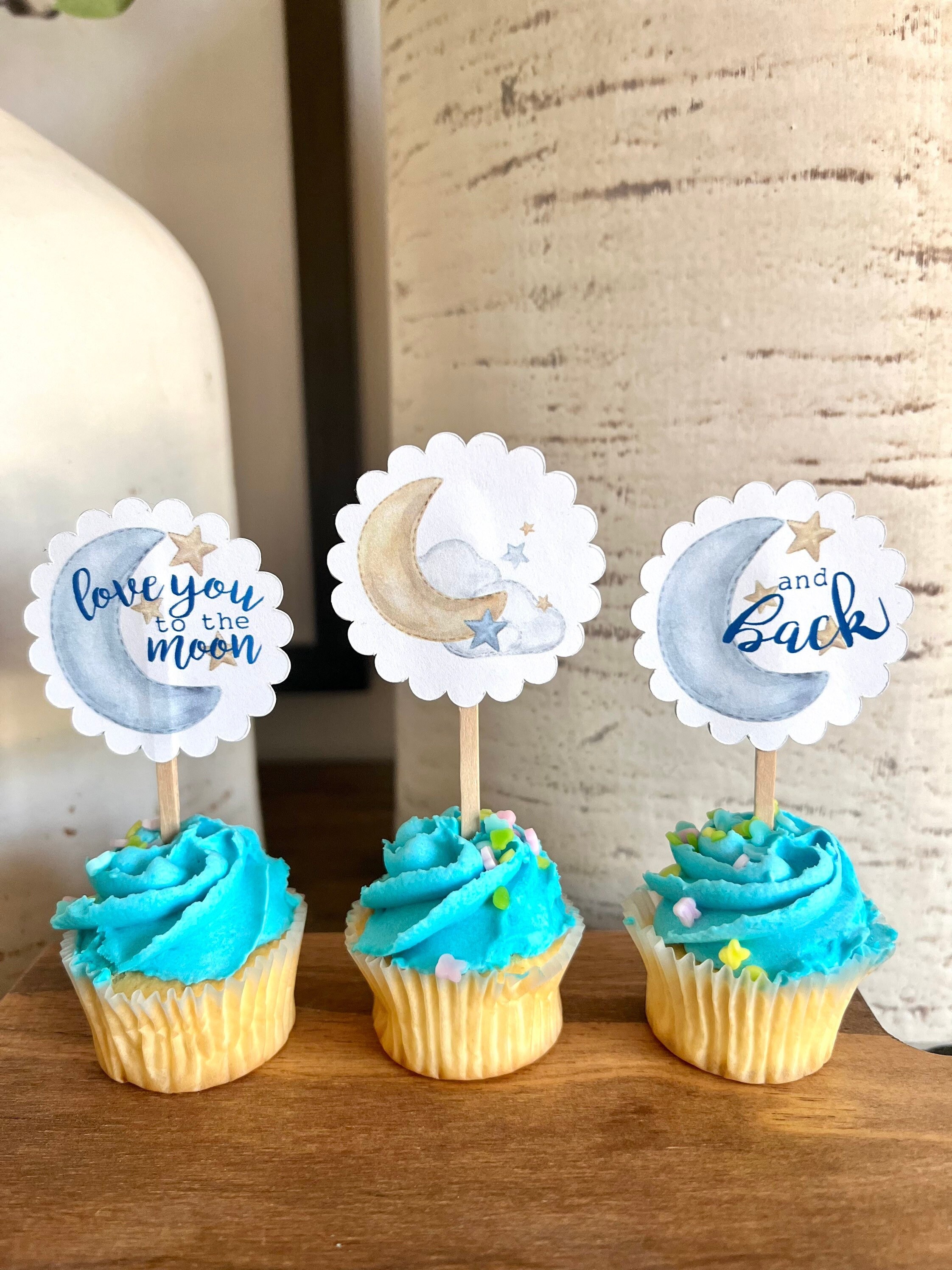 Starry Cupcakes - Etsy, image size:2244x2992