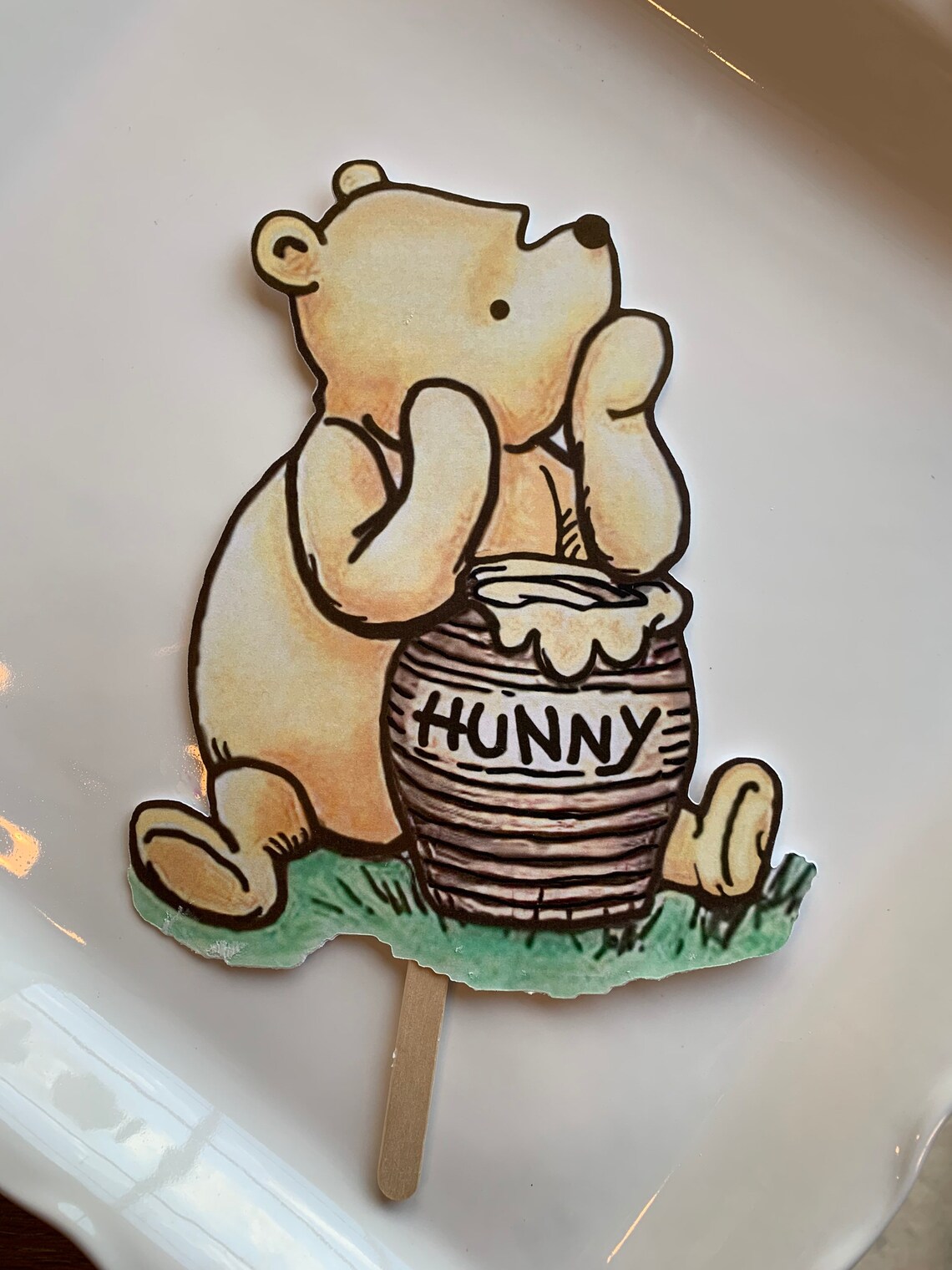 Winnie the Pooh Honey Jar Cake Topper/Baby Etsy