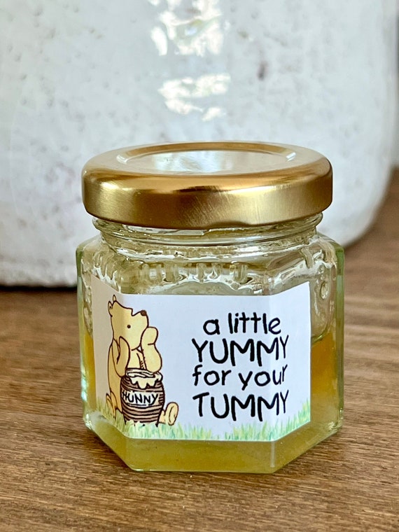 Winnie the Pooh Honey Jar Favor Sticker Sheet 24/sheet NO Etsy