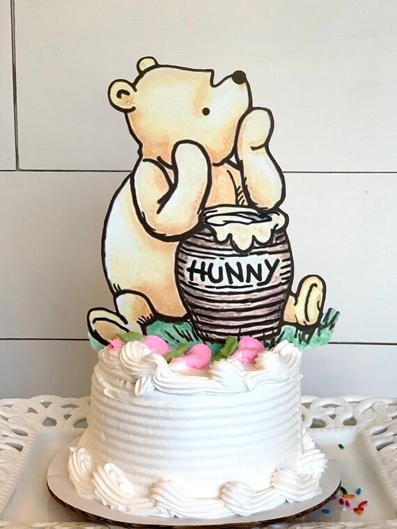 Winnie the Pooh Honey Jar Cake Topper/Baby Etsy